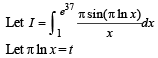 JEE Advanced (Fill in the Blanks): Definite Integrals & Applications of Integrals | Chapter-wise Tests for JEE Main & Advanced
