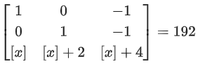 JEE Main Previous year questions (2021-23): Matrices and Determinants - 2