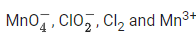 JEE Main Previous year questions (2021-23): Redox Reactions