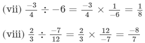RD Sharma Solutions (Ex -1. 5, 1.6, 1.7 & 1.8): Rational Numbers | RD Sharma Solutions for Class 8 Mathematics