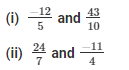 RD Sharma Solutions (Ex.1.1): Rational Numbers | RD Sharma Solutions for Class 8 Mathematics