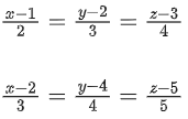 JEE Main Previous year questions (2021-23): Vector Algebra and Three Dimensional Geometry - 2