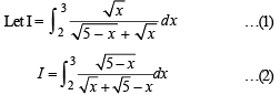 JEE Advanced (Fill in the Blanks): Definite Integrals & Applications of Integrals | Chapter-wise Tests for JEE Main & Advanced