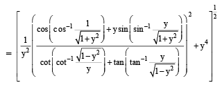 JEE Advanced (Matrix Match): Inverse Trigonometric Functions | Chapter-wise Tests for JEE Main & Advanced