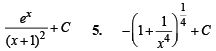 JEE Advanced (Fill in the Blanks): Indefinite Integrals | Chapter-wise Tests for JEE Main & Advanced