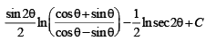 JEE Advanced (Fill in the Blanks): Indefinite Integrals | Chapter-wise Tests for JEE Main & Advanced