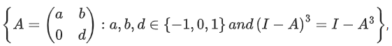 JEE Main Previous year questions (2021-23): Matrices and Determinants - 2