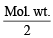 JEE Advanced (Subjective Type Questions): Some Basic Concepts of Chemistry- 2 | Chapter-wise Tests for JEE Main & Advanced
