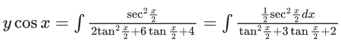 JEE Main Previous year questions (2021-23): Differential Equations