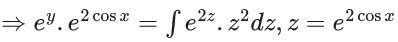 JEE Main Previous year questions (2021-23): Differential Equations
