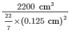 Chapter 22 - Mensuration - III (Part - 3), Class 8, Maths RD Sharma Solutions | RD Sharma Solutions for Class 8 Mathematics