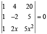 JEE Advanced (Fill in the Blanks): Matrices & Determinants | Chapter-wise Tests for JEE Main & Advanced