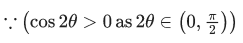 JEE Main Previous Year Questions (2021-23): Inverse Trigonometric Functions