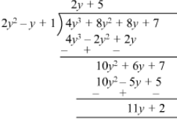 RD Sharma Solutions for Class 8 Math Chapter 8 - Division of Algebraic Expressions (Part-2) | RD Sharma Solutions for Class 8 Mathematics