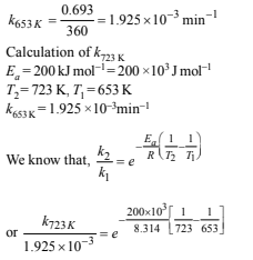 Subjective Type Questions: Chemical Kinetics & Nuclear Chemistry- 2 | JEE Advanced | 35 Years Chapter wise Previous Year Solved Papers for JEE
