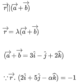 JEE Main Previous year questions (2021-23): Vector Algebra and Three Dimensional Geometry - 2