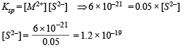 JEE Advanced (Subjective Type Questions): Equilibrium- 2 | Chapter-wise Tests for JEE Main & Advanced