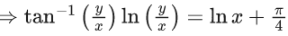 JEE Main Previous year questions (2021-23): Differential Equations