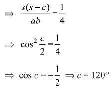 Previous year questions (2016-2025): Properties of Triangle | JEE Main | 35 Years Chapter wise Previous Year Solved Papers for JEE