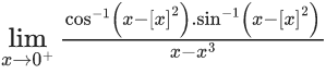 JEE Main Previous year questions (2021-23): Limits, Continuity and Differentiability
