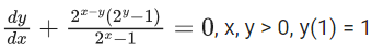 JEE Main Previous year questions (2021-23): Differential Equations