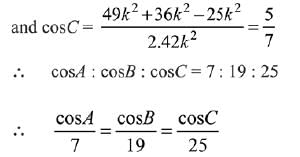 Previous year questions (2016-2025): Properties of Triangle | JEE Main | 35 Years Chapter wise Previous Year Solved Papers for JEE