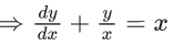 JEE Main Previous year questions (2021-23): Differential Equations