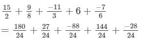 RD Sharma Solutions (Ex.1.4): Rational Numbers | RD Sharma Solutions for Class 8 Mathematics