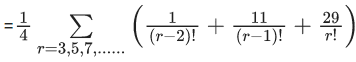 JEE Main Previous year questions (2021-23): Sequences and Series