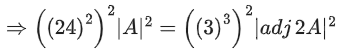 JEE Main Previous year questions (2021-23): Matrices and Determinants - 1