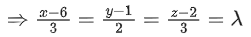 JEE Main Previous year questions (2021-23): Vector Algebra and Three Dimensional Geometry - 1