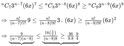 JEE Main Previous year questions (2021-23): Mathematical Induction and Binomial Theorem