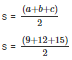 RD Sharma Solutions Ex-12.1, Heron`s Formula, Class 9, Maths | RD Sharma Solutions for Class 9 Mathematics