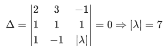 JEE Main Previous year questions (2021-23): Matrices and Determinants - 1