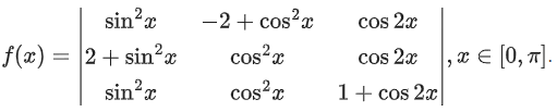 JEE Main Previous year questions (2021-23): Matrices and Determinants - 2