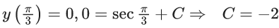 JEE Main Previous year questions (2021-23): Differential Equations