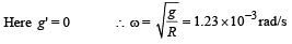 JEE Advanced (Fill in the Blanks & True/False): Gravitation | Chapter-wise Tests for JEE Main & Advanced