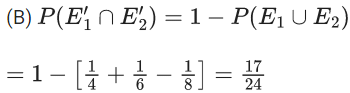 JEE Main Previous year questions (2021-23): Probability