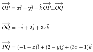 JEE Main Previous year questions (2021-23): Vector Algebra and Three Dimensional Geometry - 2