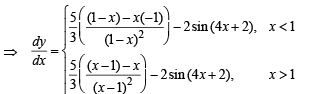 JEE Advanced (Subjective Type Questions): Differentiation | Chapter-wise Tests for JEE Main & Advanced