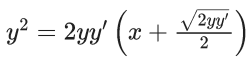 JEE Main Previous year questions (2021-23): Differential Equations