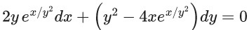 JEE Main Previous year questions (2021-23): Differential Equations