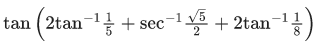 JEE Main Previous Year Questions (2021-23): Inverse Trigonometric Functions