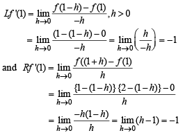 JEE Advanced (Subjective Type Questions): Limits, Continuity & Differentiability | Chapter-wise Tests for JEE Main & Advanced