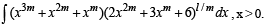 JEE Advanced (Fill in the Blanks): Indefinite Integrals | Chapter-wise Tests for JEE Main & Advanced