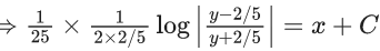 JEE Main Previous year questions (2021-23): Differential Equations