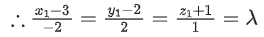 JEE Main Previous year questions (2021-23): Vector Algebra and Three Dimensional Geometry - 1