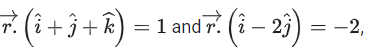 JEE Main Previous year questions (2021-23): Vector Algebra and Three Dimensional Geometry - 2