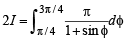 JEE Advanced (Fill in the Blanks): Definite Integrals & Applications of Integrals | Chapter-wise Tests for JEE Main & Advanced