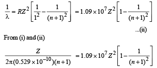 JEE Advanced (Subjective Type Questions): Modern Physics- 2 | Chapter-wise Tests for JEE Main & Advanced